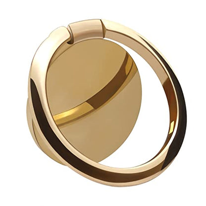 Metal Cell Phone Ring Holder Finger Ring Stand, 360 Degree Rotation Ring Kickstand Grip Holder for Magnetic Car Mount, Gold - color: Gold
