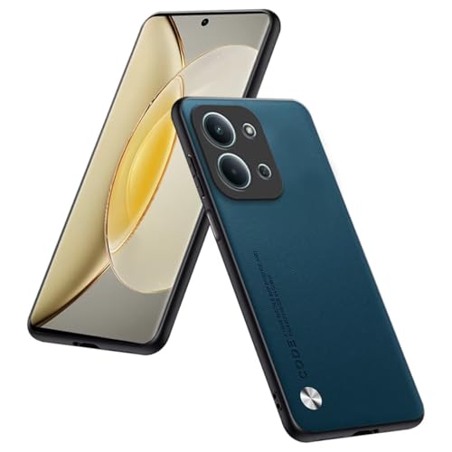 Phone Case Compatible with Smartphone, Compatible with Redmi 15C / Poco C85 (Phone Dimension Size 173.16x81.07x8.2mm) (6.9"), Protective Cover with PU Leather - Sapphire - color: Sapphire, size: Redmi 15C/POCO C85 173.16