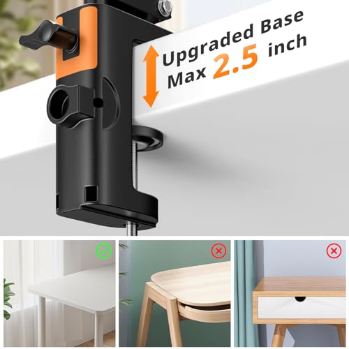UBeesize 10" Ring Light with Overhead Phone Mount for Content Creation - size: 10.2"