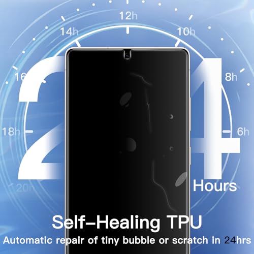 JETech TPU Privacy Screen Protector for Samsung Galaxy S25 Ultra, 2-Pack