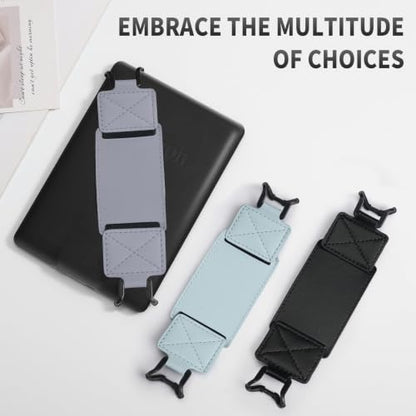 MoKo 2 Pack Hand Strap for 6-8" Kindle eReaders Tablets, Dusty Blue+Purple - color: Dusty Blue+Purple