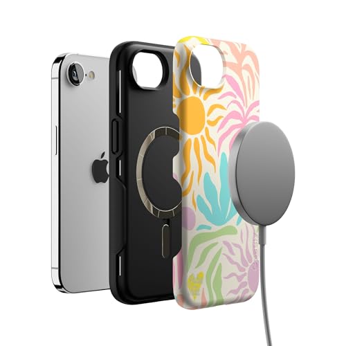 Casely iPhone 16e Case | Pura Vida | Oasis | Bold Protective Design | Compatible with MagSafe - color: Pura Vida | Oasis