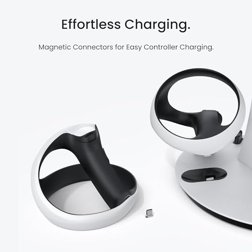 KIWI design D2 3-in-1 Controller Charging Station for PSVR2 and PS5