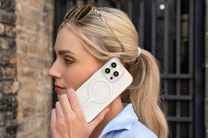 ZAGG Crystal Palace Snap Case for iPhone 16 Pro Max – Military-Grade 13ft Drop Protection, MagSafe Compatible, Crystal Clear, Anti-Yellowing, Graphene-Reinforced, Made from Recycled Materials - size: iPhone 16 Pro Max, style: With Magsafe