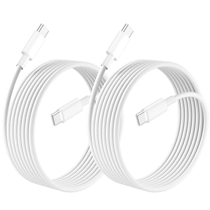 10FT Long USB C Cable 2-Pack,60W Type C to C Fast Charging Cable - size: 60W,10FT+10FT
