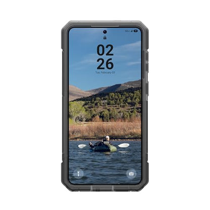 URBAN ARMOR GEAR UAG for Samsung Galaxy S26 Plus Case 6.7" Trooper - Magnetic Charging Compatible Full Body with Port Protection Rugged Military Drop Tested Protective Cover, Clear/Ash - color: Trooper - Clear/Ash