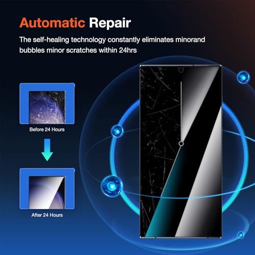 2 Pack Screen Protector Install kit for Samsung Galaxy S23 Ultra 6.8 Inch - color: Galaxy S23 Ultra Transparent