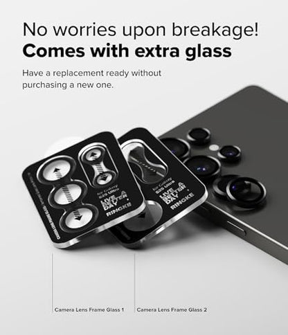 Ringke for Samsung Galaxy S25 Ultra Camera Lens Protector [2 Pack] - size: Galaxy S25 Ultra
