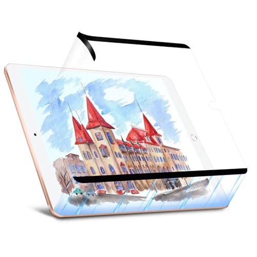 Magnetic Paper Screen Protector for iPad 9th/8th/7th Generation (10.2-Inch, 2021/2020/2019), Detachable and Reusable Nano Adsorption High Sensitive Anti Glare Matte Film for Writing&Drawing - size: Magnetic iPad 10.2inch