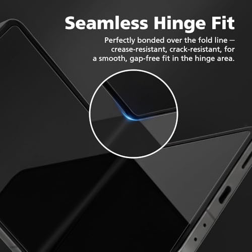 3 Pack for Samsung Galaxy Z Flip 6 Screen Protector [Not Glass], Anti-Scratch, Compatible Fingerprint, Full Adhesive Flexible Film for Samsung Galaxy Z Flip 6 - size: for Samsung Galaxy Z Flip 6