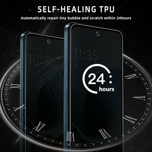 for Motorola Edge 2025 Privacy Screen Protector Flexible TPU