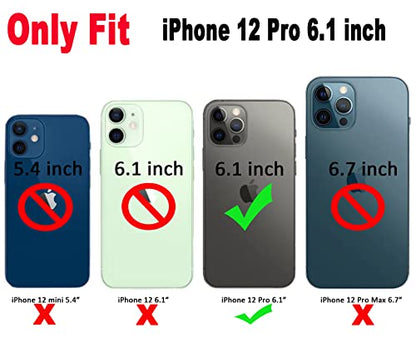 Qokey Compatible for iPhone 12 Pro Case 6.1 inch,Cute Clear Love Design,Heart Camera Curly Wave Transparent Protection Soft Shockproof Phone Cover for Women Girl Men, Pink - size: for iPhone 12 Pro