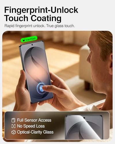 SMARTDEVIL 3 Pack HD Clear Screen Protector for Samsung Galaxy S26+ Plus | Ultrasonic Fingerprint Sensor Compatible, Anti-Shatter 9H Tempered Glass, SmartPull Box Bubble-Free Easy Install - size: S26 + 6.7 inches