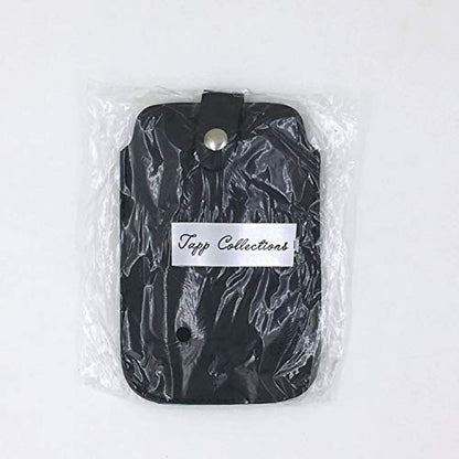 Leather Neck Pouch for Phone (Style 2) - Red - color: Red