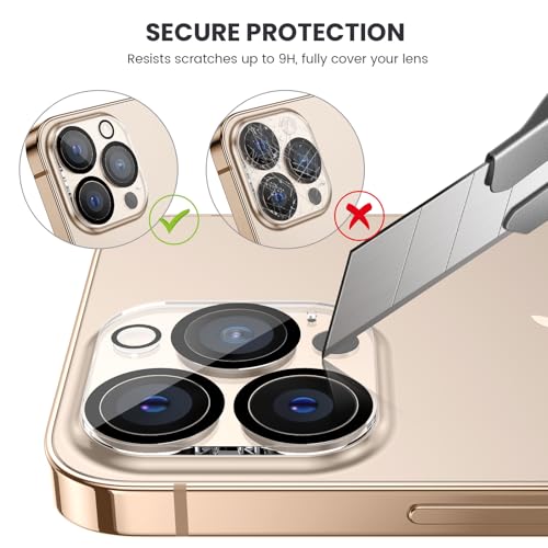 Tensea 3Pcs for iPhone 16 Pro / 16 Pro Max Camera Lens Protector - size: for iPhone 16 Pro/16 Pro Max