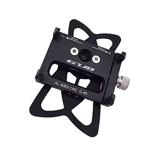 GUB Universal Phone Mount, Adjustable, Compatible with iPhone 8 Plus and Other Smartphones, Black with Band - color: black with band