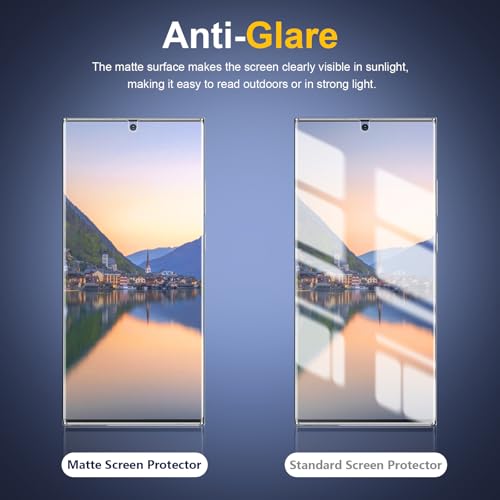 28 ° Matte Privacy TPU Screen Protector for Samsung Galaxy S24 Ultra - size: Samsung Galaxy S24 Ultra