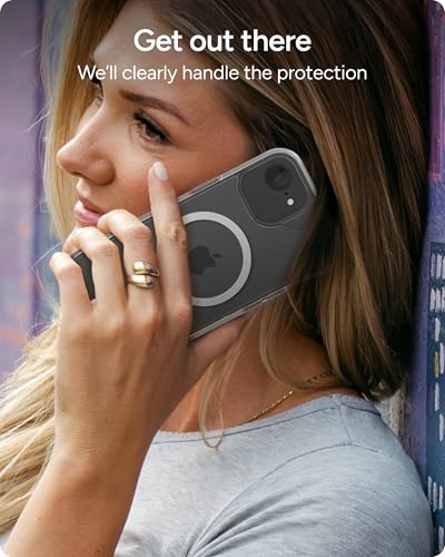 ZAGG Crystal Palace Snap Case for iPhone 17e/ 16e/ 15/14/ 13 - Crystal Clear, 13ft Drop Protection, Magnetic, Anti-Yellowing, Graphene Reinforced, Wireless Charging Compatible, Anti-Scratch - size: iPhone 17e/ 16e/15/14/13, style: With Magsafe