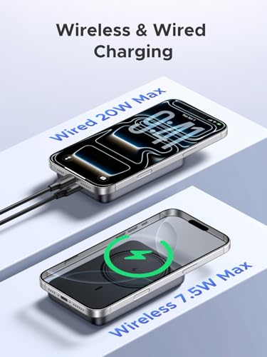 UGREEN 10000mAh Magnetic Power Bank PD 20W USB-C for iPhone 18 Pro