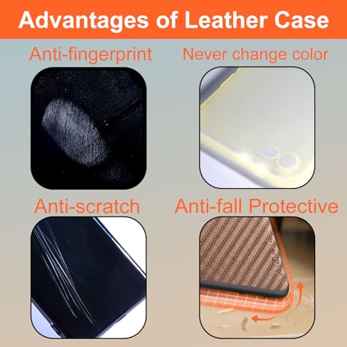 Case for Motorola Moto G Power 2025 Carbon Fibre Texture Shockproof Slim Case Non-Slip Full Body Protective Phone Case (Coffee, for Moto G Power 2025) - color: Coffee Power 2025