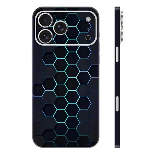 Skin Wrap Compatible with 13/14/15/16/17 Pro Max (Dark Blue, 17 Pro Max) - color: Dark Blue, size: 17 Pro Max
