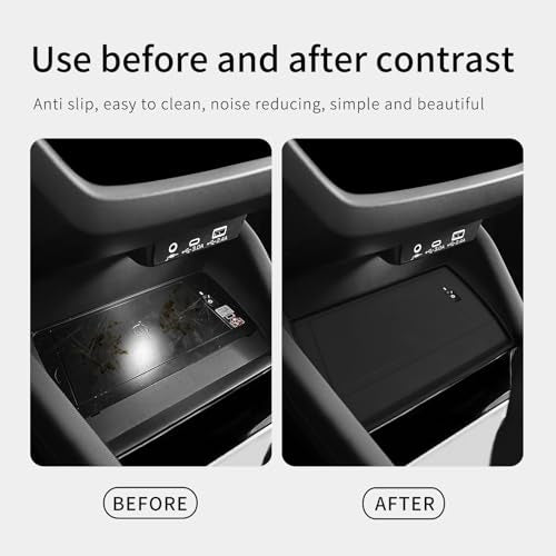 SMABEE Center Console Protective Mat for Subaru Forester 2025 - size: Wireless Charging Protective Mat