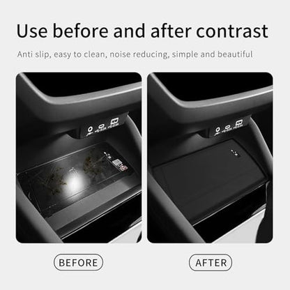 SMABEE Center Console Protective Mat for Subaru Forester 2025 - size: Wireless Charging Protective Mat