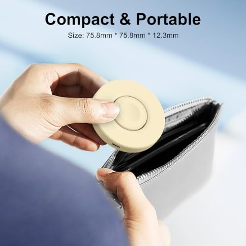 Upgraded for Apple Watch Charger, Foldable Travel Fast Charging Dock - color: Yellow, size: USB A