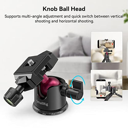 SmallRig Mini Tabletop Tripod with QR Plate for Arca-Type - BUT2664 - style: 1