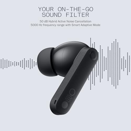 CMF Buds Pro 2 Wireless Earbuds with Smart Dial, 50dB Hybrid Noise Cancelling Earbuds Wireless Bluetooth 5.3, 11mm Bass with LDAC, 6 Hi-Res Audio Mics, 43H Playtime, Fast Charging Case, Light Grey - color: Light Grey