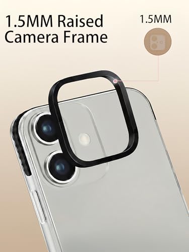 Phone Case Compatible with iPhone 17, Clear Case Shockproof Protective Bumper Slim Cover - color: Clear, size: iPhone 17