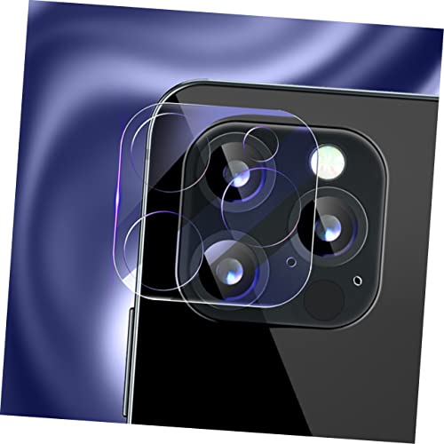 Mipcase 3pcs Pro Screen Protector Tempered Film Scratch-resistant Lens Covers Phone Camera Lens Cover High Light Transmittance Easy Install