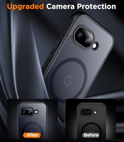 SPIDERCASE Magnetic for Google Pixel 9A Case, Black - color: Black, size: Pixel 9A