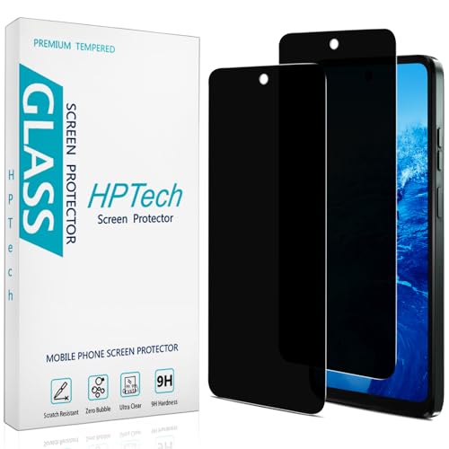 2 Pack Privacy Screen Protector for Motorola Moto G 5G 2024 - color: Black-Moto G 5G 2024