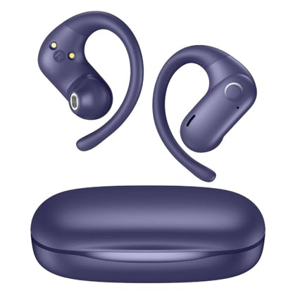 kurdene Open Ear Buds Wireless Earbuds 5.4 Bluetooth Headphones - color: Blue
