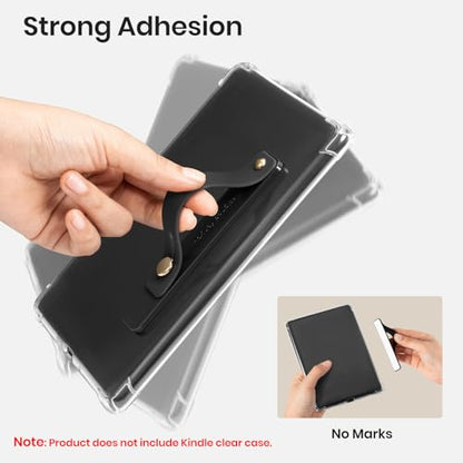 CoBak Hand Strap Holder for Kindle/Tablet - Lightweight TPU - color: Black