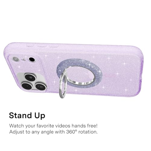 VELVET CAVIAR Compatible with MagSafe Phone Grip - color: Lilac Stardust