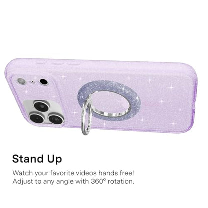 VELVET CAVIAR Compatible with MagSafe Phone Grip - color: Lilac Stardust