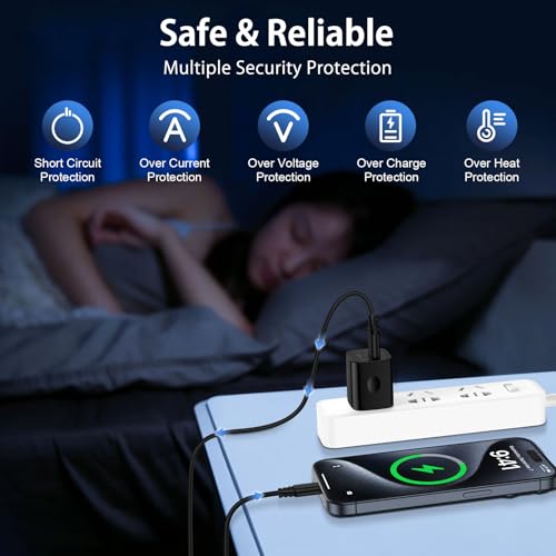 USB Charger Block,5V 1A Power Adapter Fast Charging Cube Box USB A Plug - color: Black