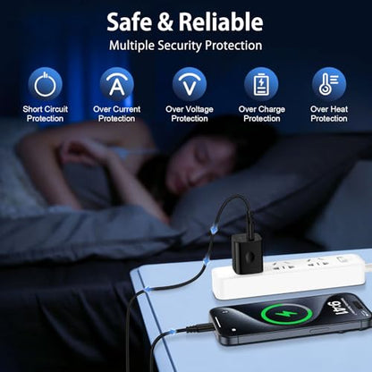 USB Charger Block,5V 1A Power Adapter Fast Charging Cube Box USB A Plug - color: Black