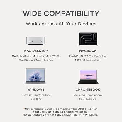 Satechi Slim Aluminum Bluetooth Keypad, USB-C Rechargeable, Silver - color: Silver, size: USB-C
