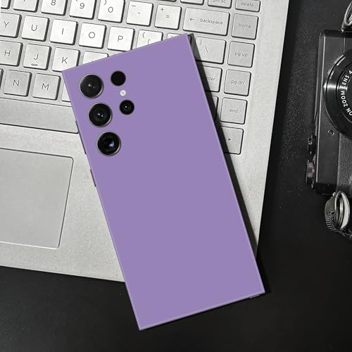 2 Pack Skin Wraps Compatible with Samsung Galaxy S24 Ultra (Purple) - color: Purple