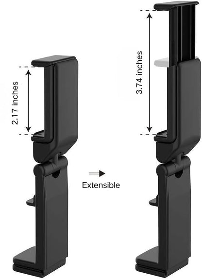 Multi-Function Cell Phone Stand, Foldable and Portable，Built-in Phone Stand - color: Black, size: Foldable Stand