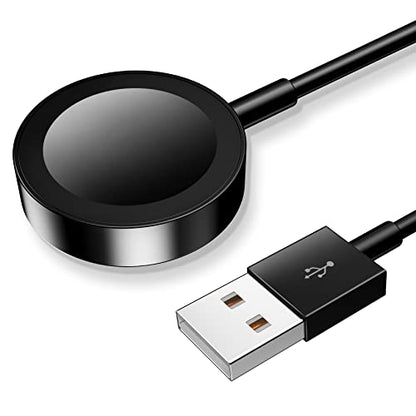 2026 Upgraded Magnetic Fast Charging Cable for Apple Watch Charger - color: Black, size: 0.5M
