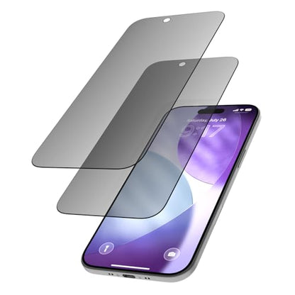 elago 2 Pack Privacy Glass+ Screen Protector for iPhone Air - size: iPhone Air (2 Pack)