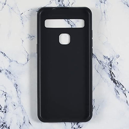 Protective Case for TCL 10L - Black | 6.53" Slim Shockproof Bumper Back Cover Anti-Scratch Flexible TPU Shell, Grip-Friendly - color: Black