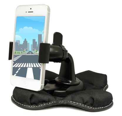 Claw-X" NonSlip Universal Smartphone Beanbag Friction Dashboard Mount