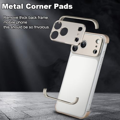 Phone Case Crafted for iPhone 17 Pro.Titanium Gray - color: Titanium-gray, size: iPhone 17 Pro