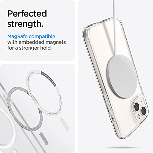 Spigen for iPhone 13 Mini Case, Ultra Hybrid MagFit [Anti-Yellowing] [Compatible with Magsafe] - Clear - color: Clear, size: iPhone 13 Mini