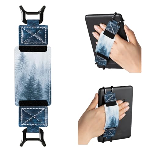 CoBak Secure Hand Strap for Ebook Reader - Versatile and Lightweight - color: MistyForest-1 Pack